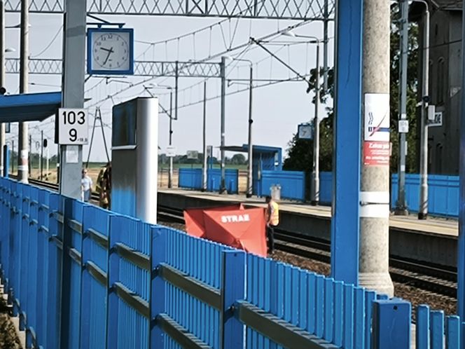 Śmiertelny wypadek na torach w Lipinie