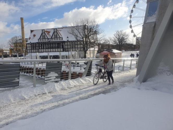 Międzynarodowy Dzień Zimowego Dojazdu do Pracy na Rowerze w Gdańsku 12.02.2021