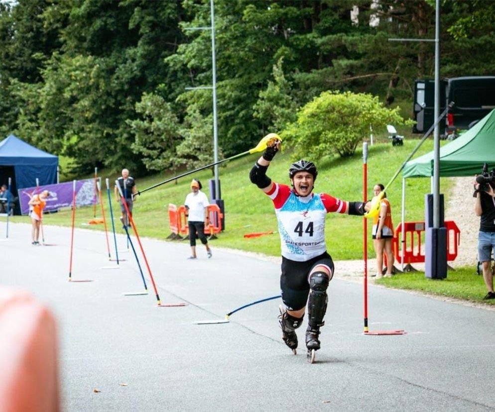 Michał Styrylski - v-cemistrz świata w inline alpine