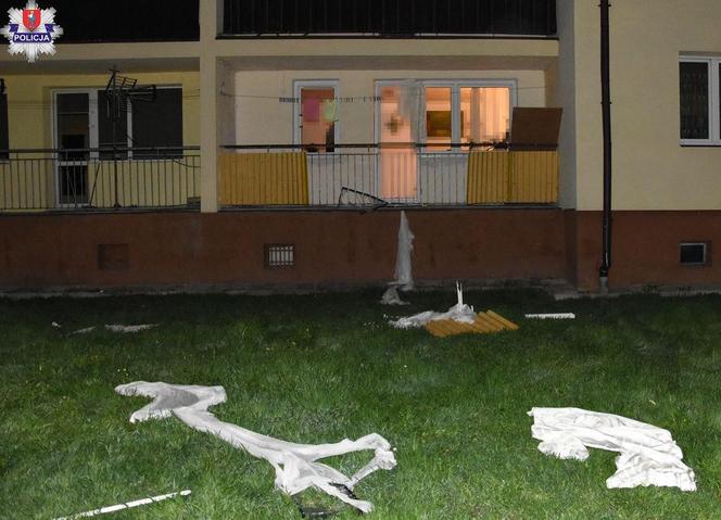 Podgrzewał palnikiem starą farbę. Doszło do wybuchu