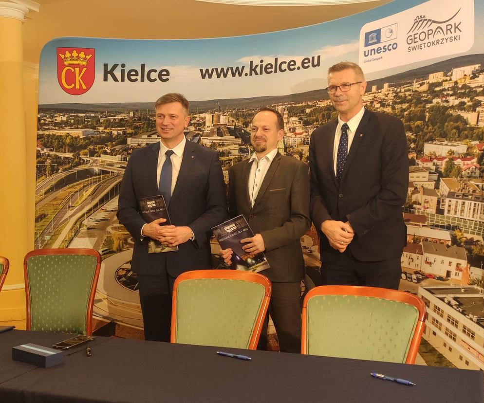 Podpisanie umowy z wykonawcą dużej inwestycji w Kielcach