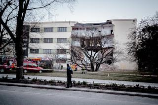 Zawaliła się ściana kamienicy przy Sienkiewicza 47 w Łodzi