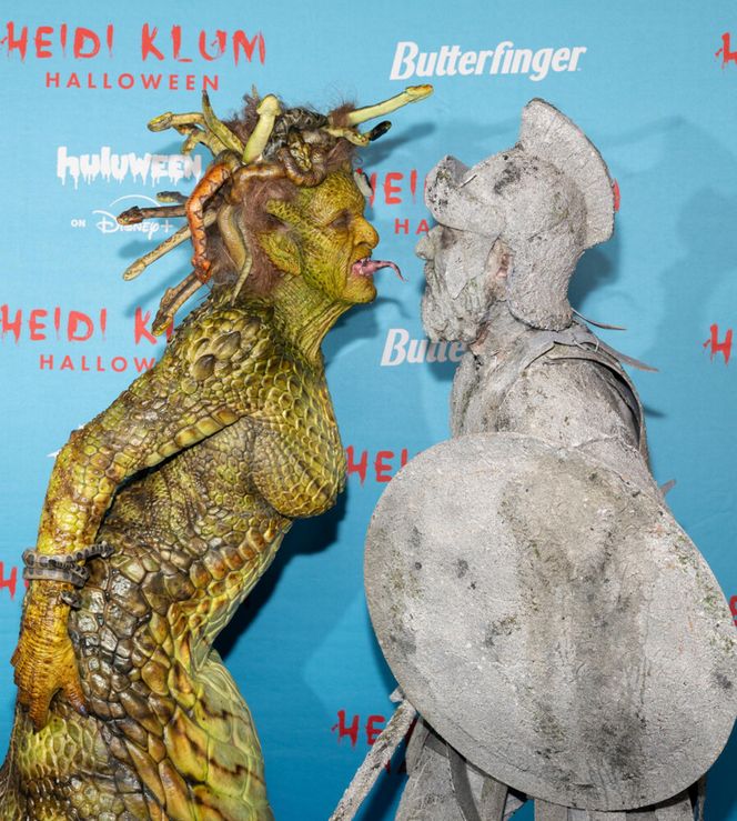 Heidi Klum zmieniła się w Meduzę! Królowa Halloween wraca