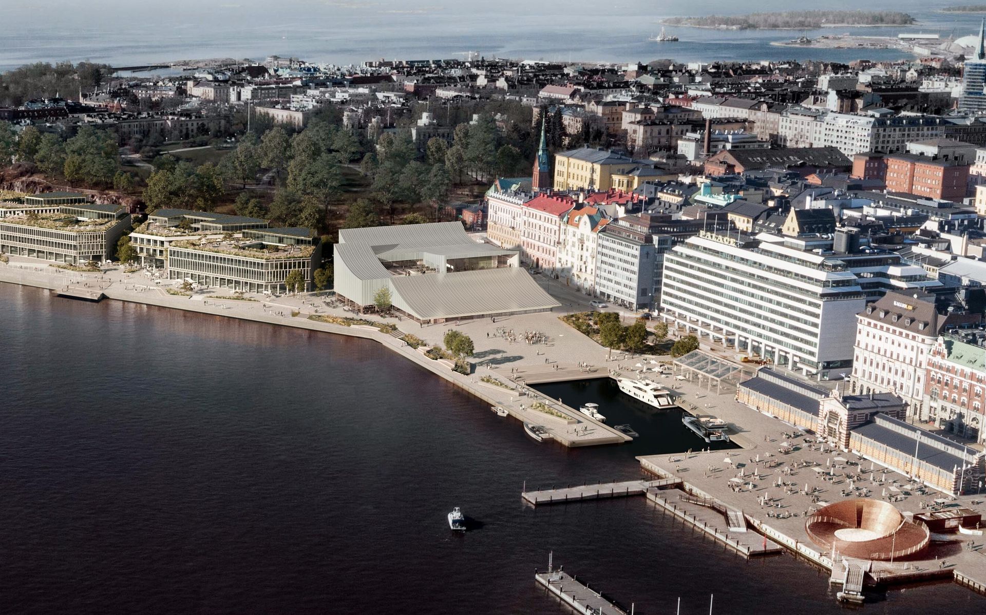 Tyrsky. Propozycja konkursowa Muzeum Architektury i Designu w Helsinkach