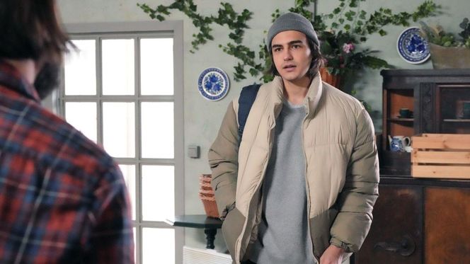 Barwy szczęścia odc. 3219. Borys (Jakub Wieczorek), Romeo (Jacek Tyszkiewicz)