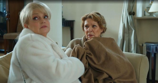 Barwy szczęścia odc. 3208. Józefina Rawiczowa (Elżbieta Jarosik), Małgorzata (Adrianna Biedrzyńska)