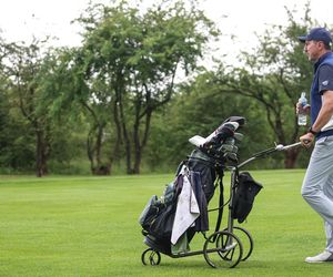 Jerzy Dudek na polu golfowym