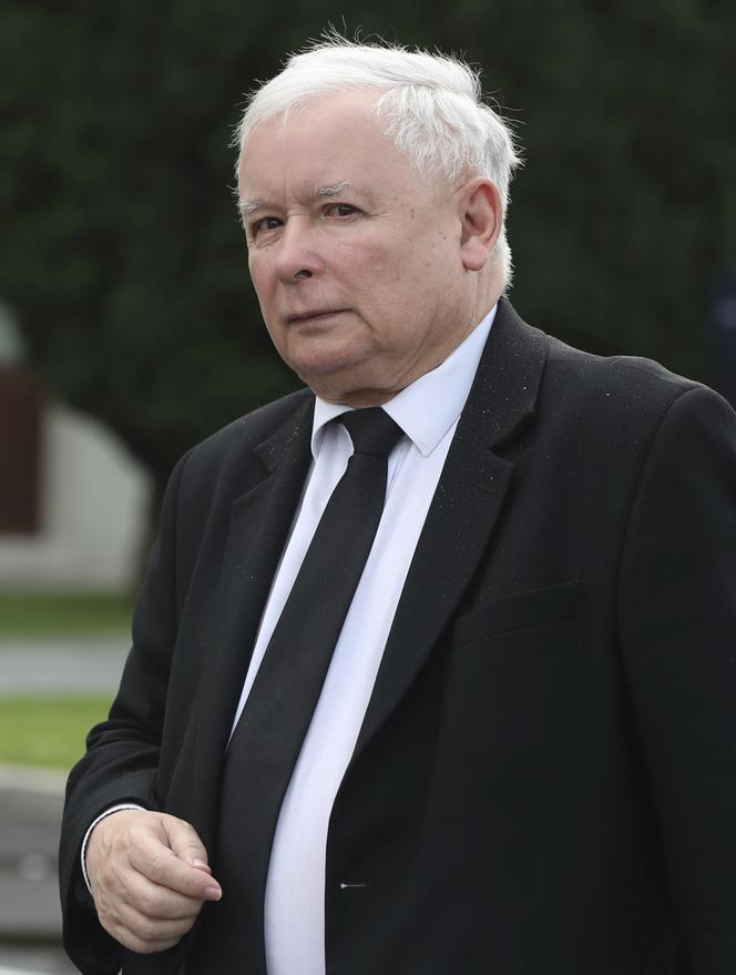 Jarosław Kaczyński ma swoje zdjęcie w oknie