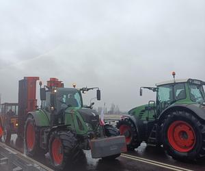 Protest rolników w Modliborzycach