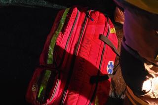 Iwanowice. Niepełnosprawny na wózku potrącony przez samochód. Ważny apel strażaków