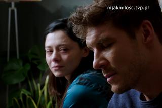 M jak miłość. Iza (Adriana Kalska), Marcin (Mikołaj Roznerski)