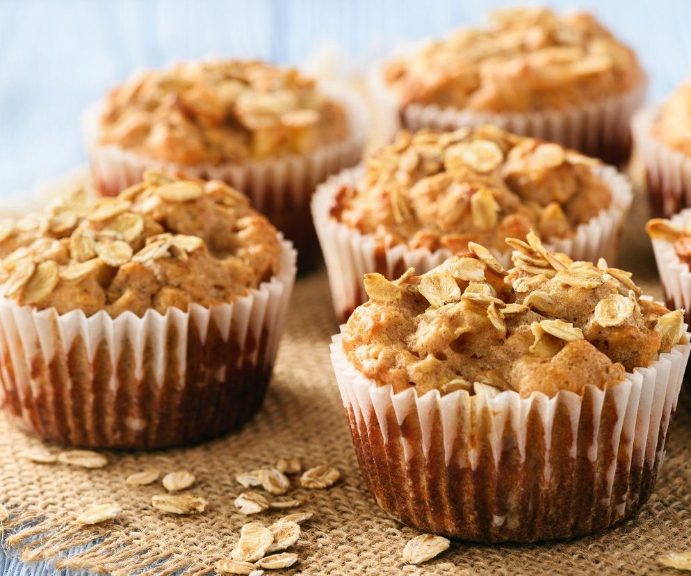 śniadaniowe babeczki owsiane