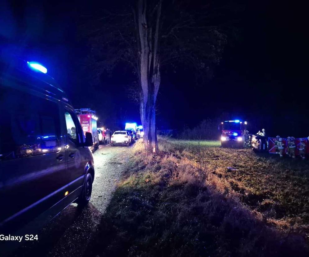 Śmiertelny wypadek nastolatków pod Szczecinkiem