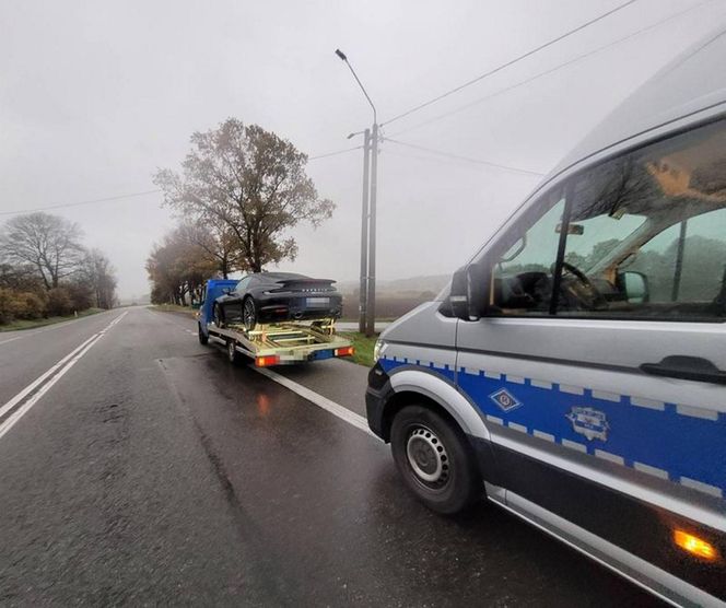 Porsche 911 za ponad milion pod Słupskiem! Zostało skradzione mieszkańcowi Berlina