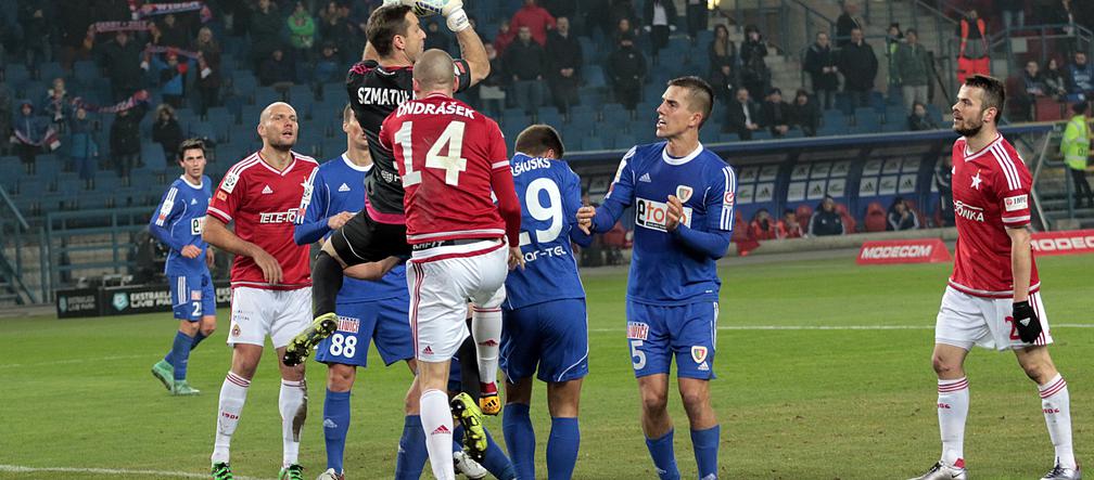 Zobacz zdjęcia z piątkowego meczu Wisła Kraków - Piast Gliwice 1:1