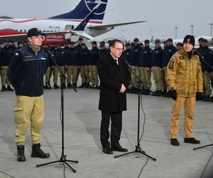 Strażacy wrócili do Polski z Turcji