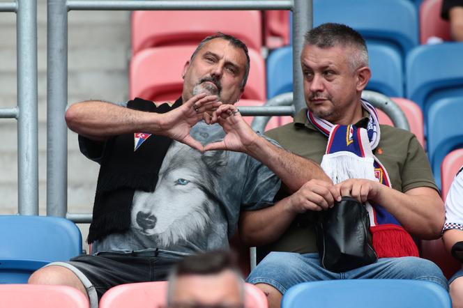 Górnik Zabrze vs Radomiak Radom. Kibice nie kryli niezadowolenia [ZDJĘCIA]