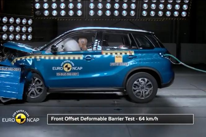 Suzuki Vitara, crash test, Euro NCAP