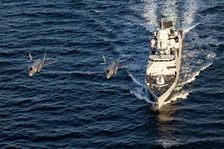 F-35 i holenderskie okręty