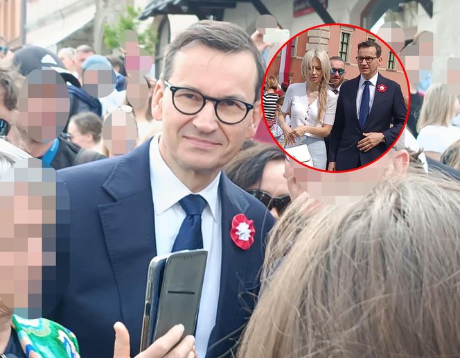 Mateusz Morawiecki świętował 3 Maja! Prosto z wesela na obchody