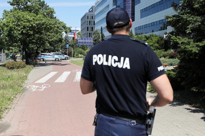 Napad przed bankiem na Mokotowie! Padły strzały