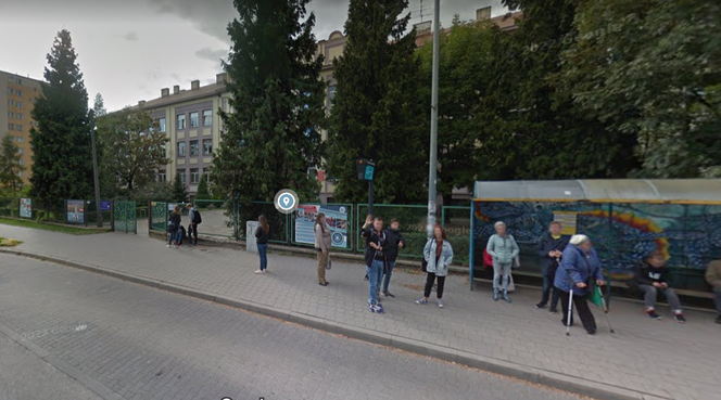 Google Street View w Kielcach. Osiedle Czarnów