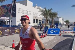 Strażak z Olsztyna mistrzem świata! Do domu wrócił z triathlonowym złotem [ZDJĘCIA]
