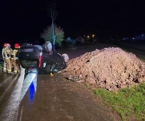 Ten wypadek to przestroga dla każdego kierowcy