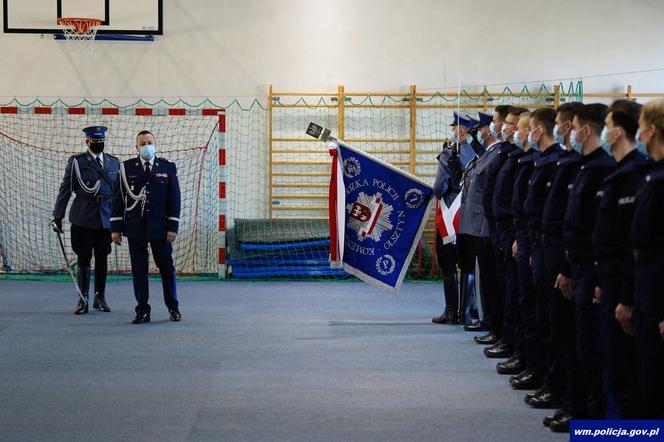 Nowi policjanci na Warmii i Mazurach