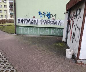 Obraźliwe graffiti w Rudzie Śląskiej