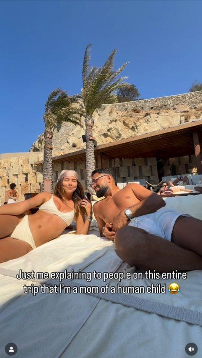 Sandra Kubicka wypoczywa na Mykonos