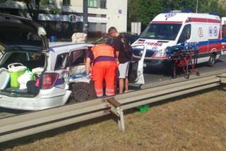 Tramwaj zmiażdżył ambulans 
