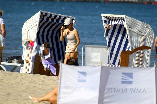 Agnieszka Radwańska nad polskim Bałtykiem