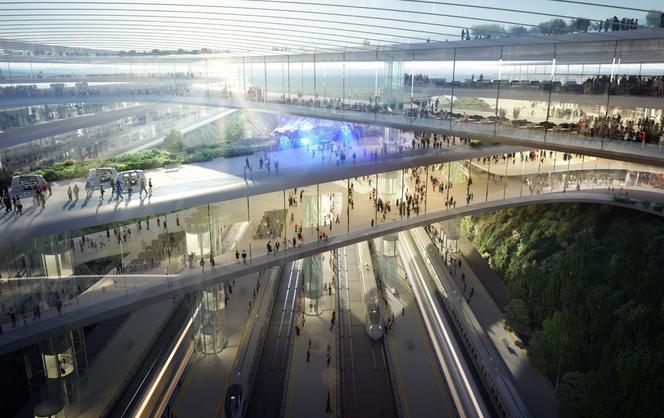 Centralny Port Komunikacyjny: wizja Zaha Hadid Architects