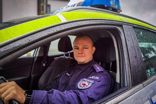 Pan Bolesław Strzeliński dwa dni leżał na podłodze. Uratował go dzielnicowy