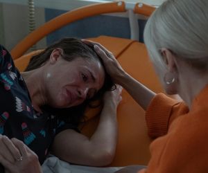 Na Wspólnej odc. 4016: Ania (Sonia Mietielica), Ewa (Ewa Gawryluk)