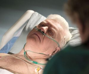 M jak miłość odc. 1857.  Jan Mokrzycki (Wojciech Duryasz), Barbara (Teresa Lipowska)