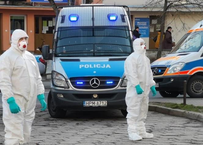 Białystok. Mężczyzna wyszedł ze szpitala. Do akcji wkroczyli policjanci
