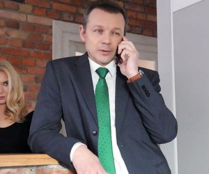 Barwy szczęścia odc. 3197. Karolina (Marta Dąbrowska), Bruno (Lesław Żurek)