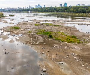 Wisła w Warszawie 27 sierpnia 2025 rano