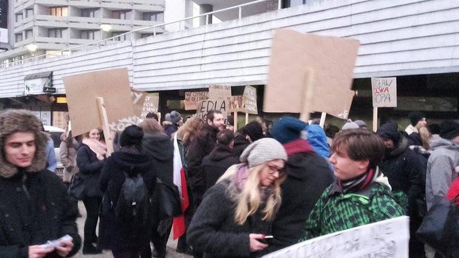 Protest studentów i studentek we Wrocławiu