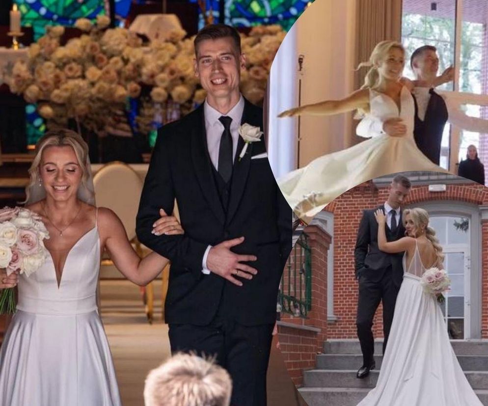 Kamil Semeniuk z żoną Kasią