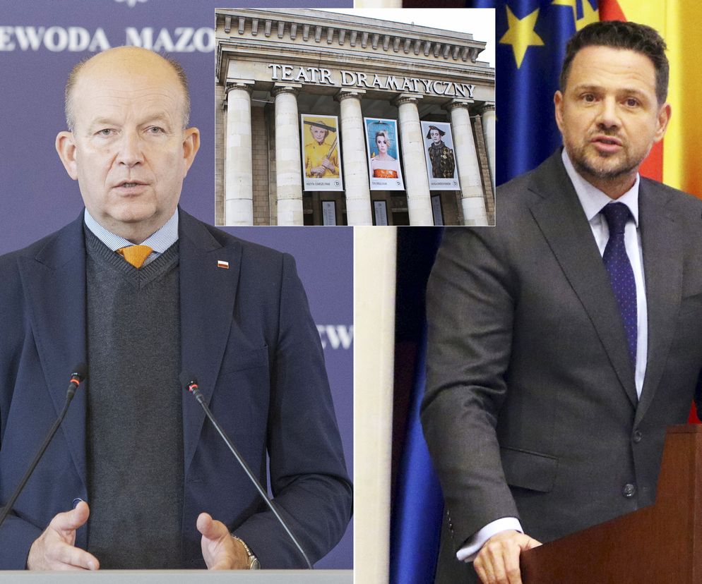Trzaskowski kontra Radziwiłł. Wojna prezydenta i wojewody o szefową Teatru Dramatycznego