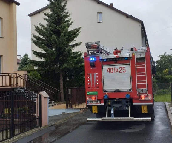 W pożarze domu zginął 73-letni mężczyzna