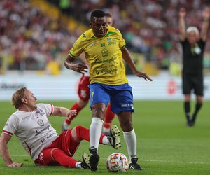 Ronaldinho na Stadionie Śląskim w meczu gwiazd Polska - Brazylia