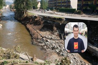 Powódź w Polsce. Łódzki społecznik zorganizował zbiórkę. Przemek po raz kolejny pokazuje swoje wielkie serce