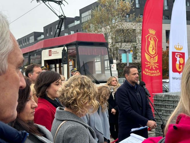 Warszawa. Tramwaj do Wilanowa