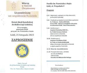 Ukryte życie parafii 22 listopada 2023
