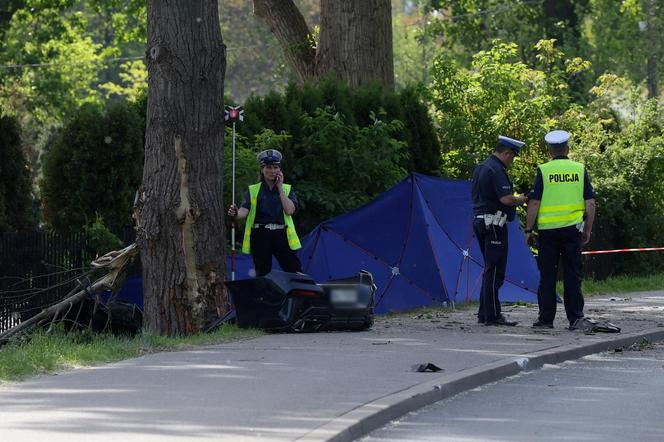 Zginęły trzy osoby. Wiadomo, co było przyczyną tragicznego wypadku w Wilanowie