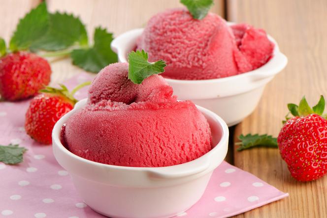 Sorbet truskawkowy - pyszne truskawki zamiast lodów!